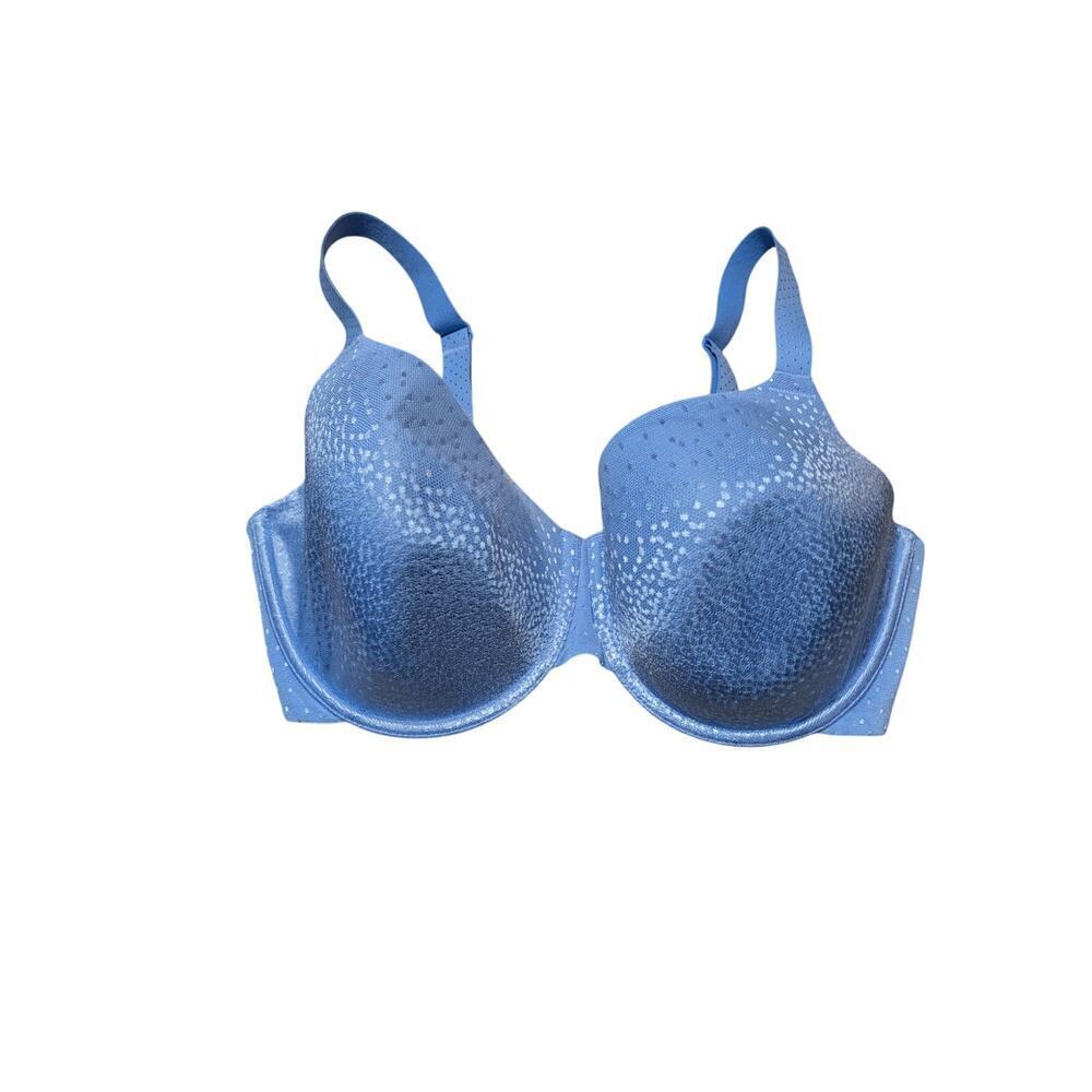 WACOAL Womens Bra size 34G; Light Blue Satin; Underwire
